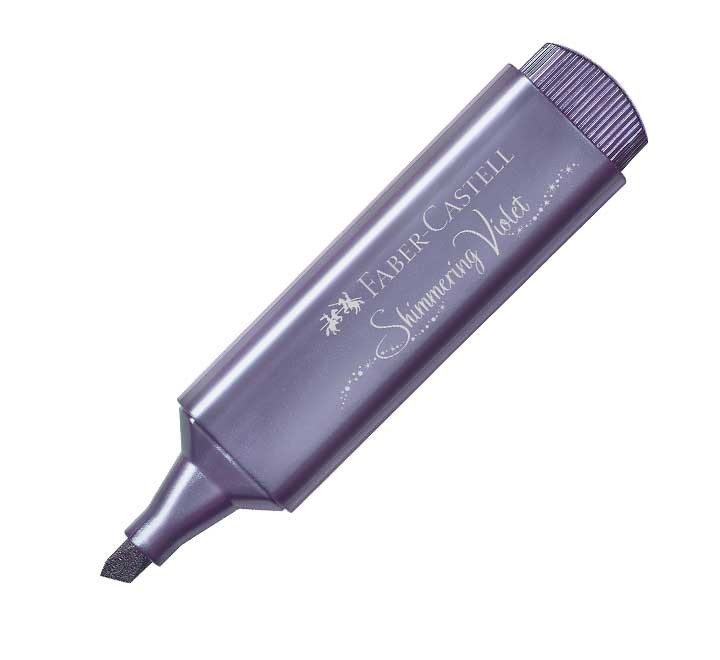 fluor faber castell textliner 1546 metal violeta