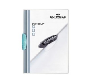 dossier durable swingclip 30h a4 transl. azul cl