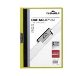 carp pinza durable duraclip 30h a4 pinza verde cl