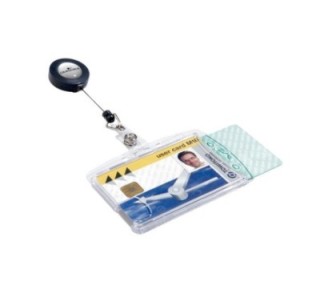 portanombre doble durable cordon extens. 8224 19