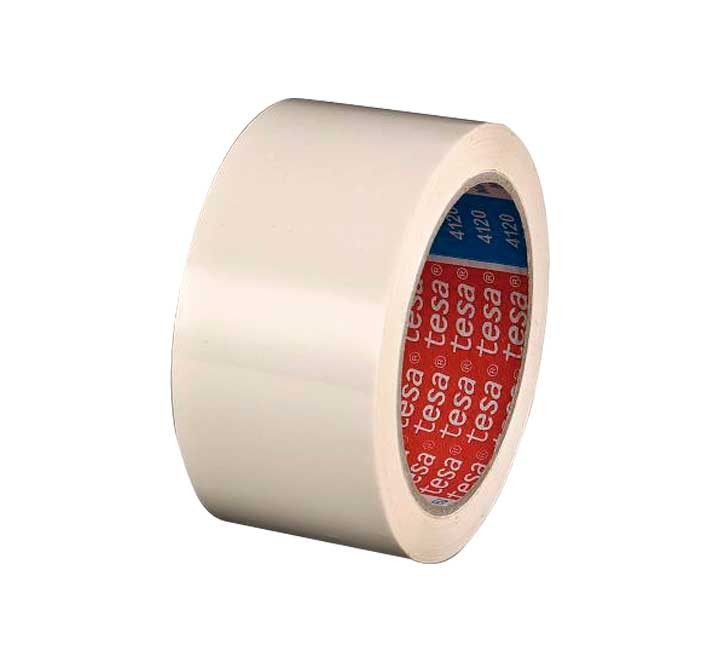 cinta embalar tesa pvc 66x50mm blanco