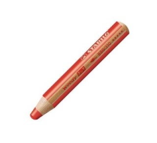 liqu.  lapiz stabilo woody 3 en 1 rojo