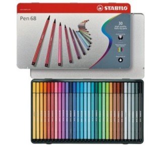 liqu.  c. metal 30 rotu stabilo pen 68 stdo