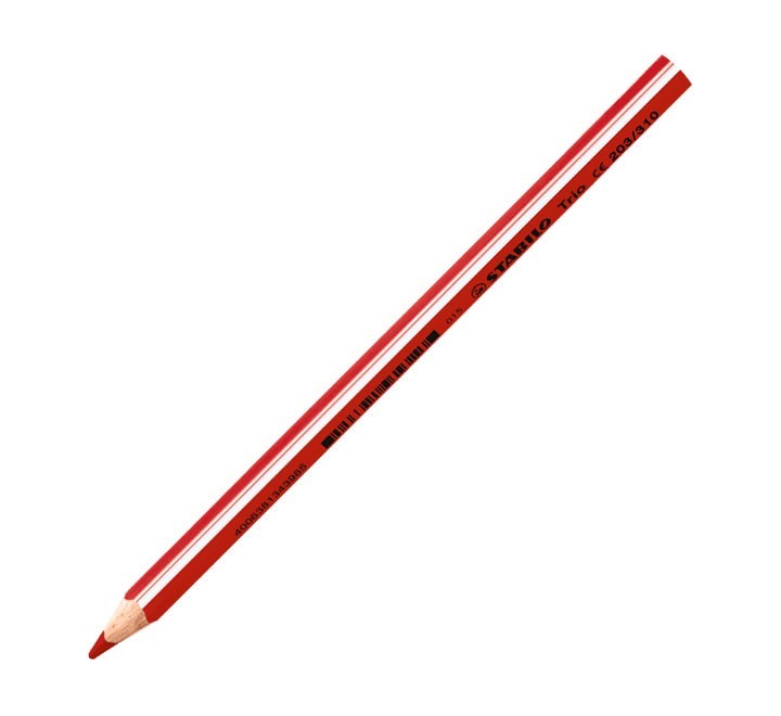 liqu.  est. 12 lapices stabilo trio thick rojo