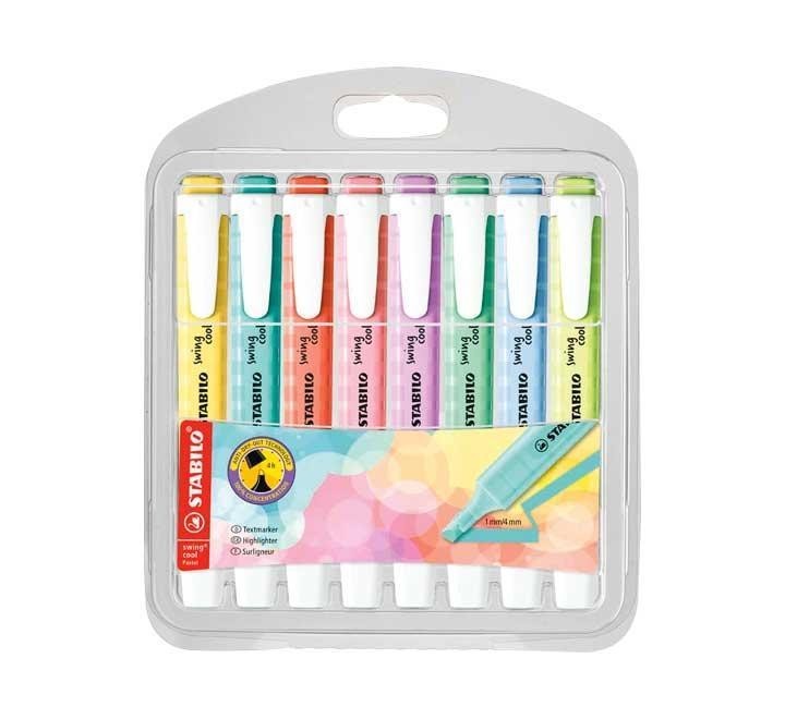 est. 8 marc. fluor stabilo swing cool pastel