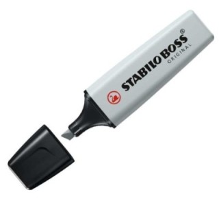 marcador stabilo boss pastel gris polvo 70/194