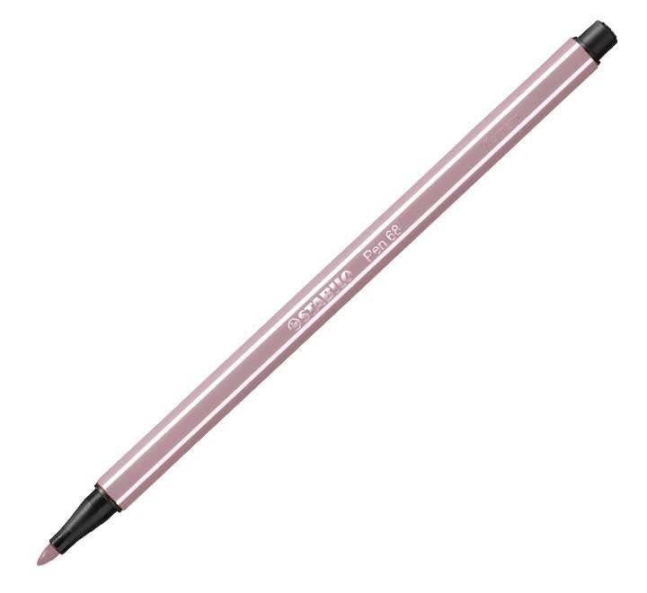 liqu . rotul stabilo pen 68 1mm lila gris