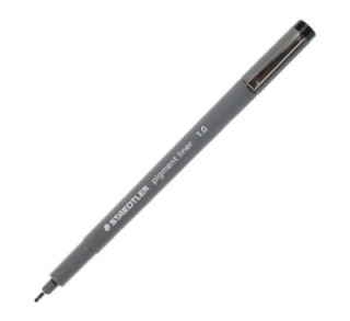 rotulad. staedtler pigment liner 1.0mm ng 308