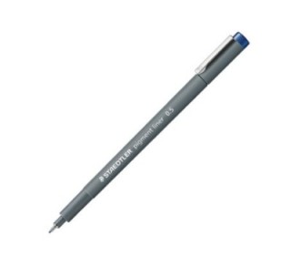 liqu.  rot. staedtler pigment liner 308 0.5mm azul