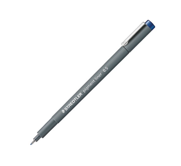 liqu.  rot. staedtler pigment liner 308 0.5mm azul