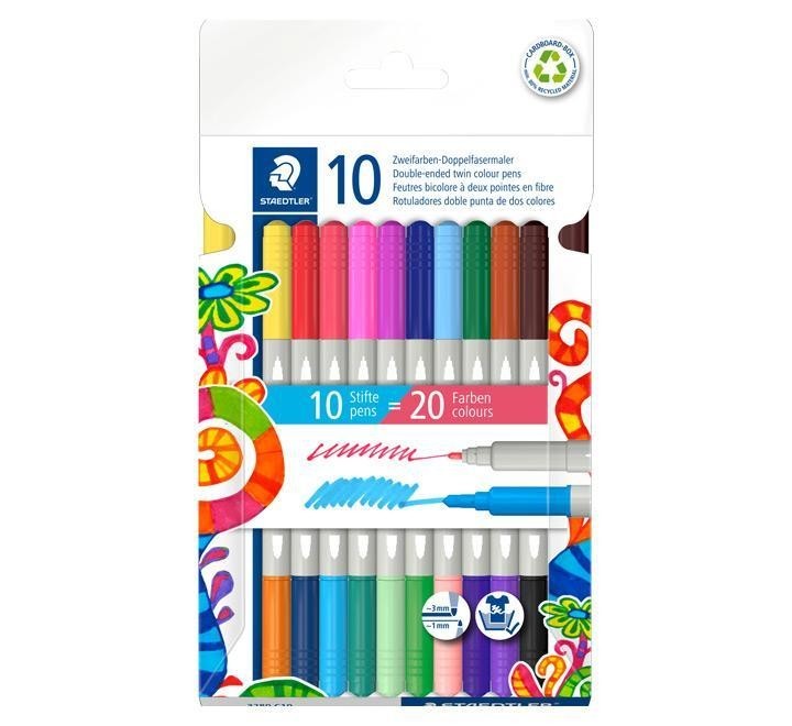 est. 10 rotulad staedtler 3280 dob punta