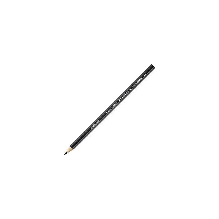 c.12 lapices staedtler noris colour negro 185 9