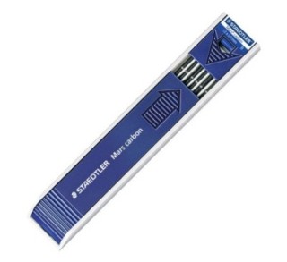 est. 12 minas staedtler mars carbon 2mm 200 b