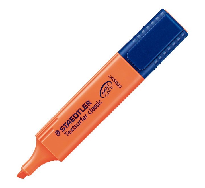 marcador fluor. textsurfer staedtler 364 4 naran