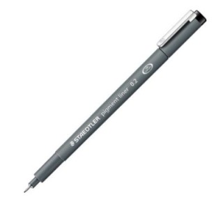 rotulad. staedtler pigment liner 0.2mm ng308 02 9