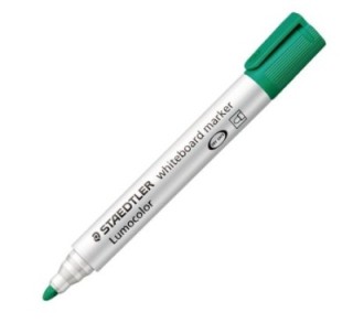 rotulad. piz. blanca staedtler lumocolor verde