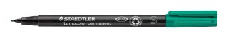 rotulad. staedtler lumocolor perm 0.4mm verde
