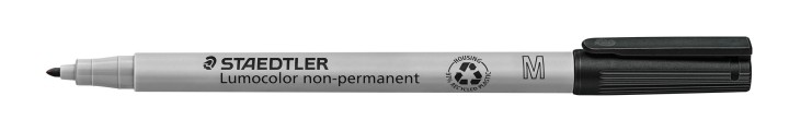 rot staedtler lumocolor non perm 1mm negro