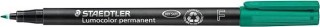 rotulad. staedtler lumocolor perm 0.6mm verde