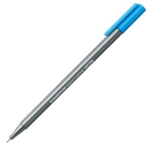 rot. staedtler triplus fineliner azul cl 334 30