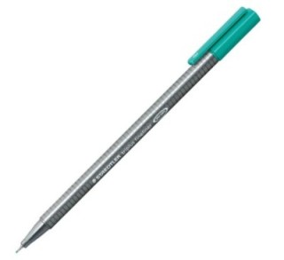 rot. staedtler triplus fineliner 334 54 ve esmer