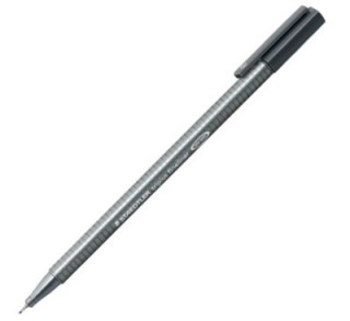 rot. staedtler triplus fineliner 334 8 gris
