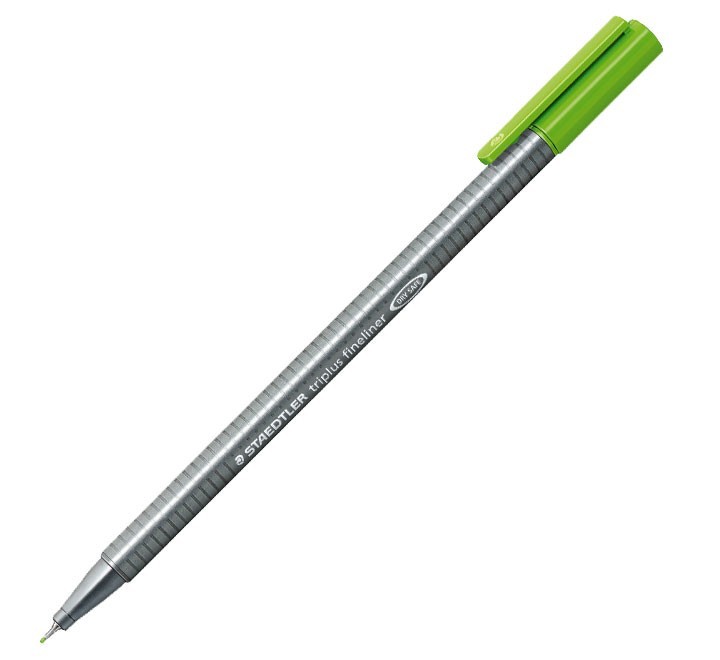 rot. staedtler triplus fineliner 334 51 verde cl