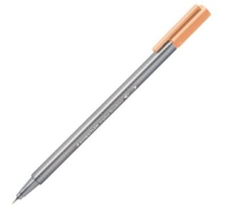 rot. staedtler triplus fineliner 334 43 naranja cl