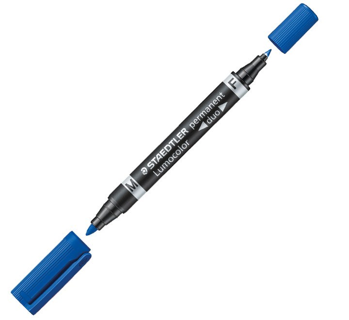 marc.perm staedtler lumocolor duo 348 3 azul