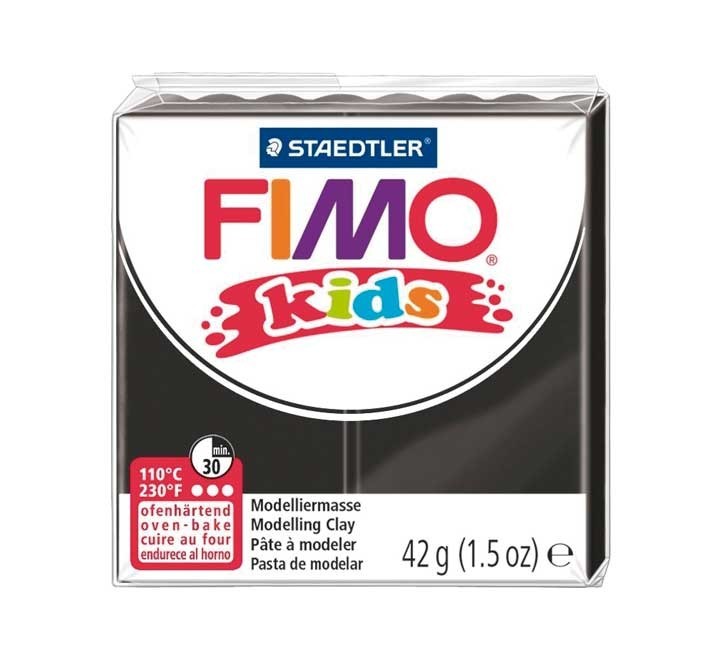 liqu.  pasta fimo staedtler 42gr negro 8030