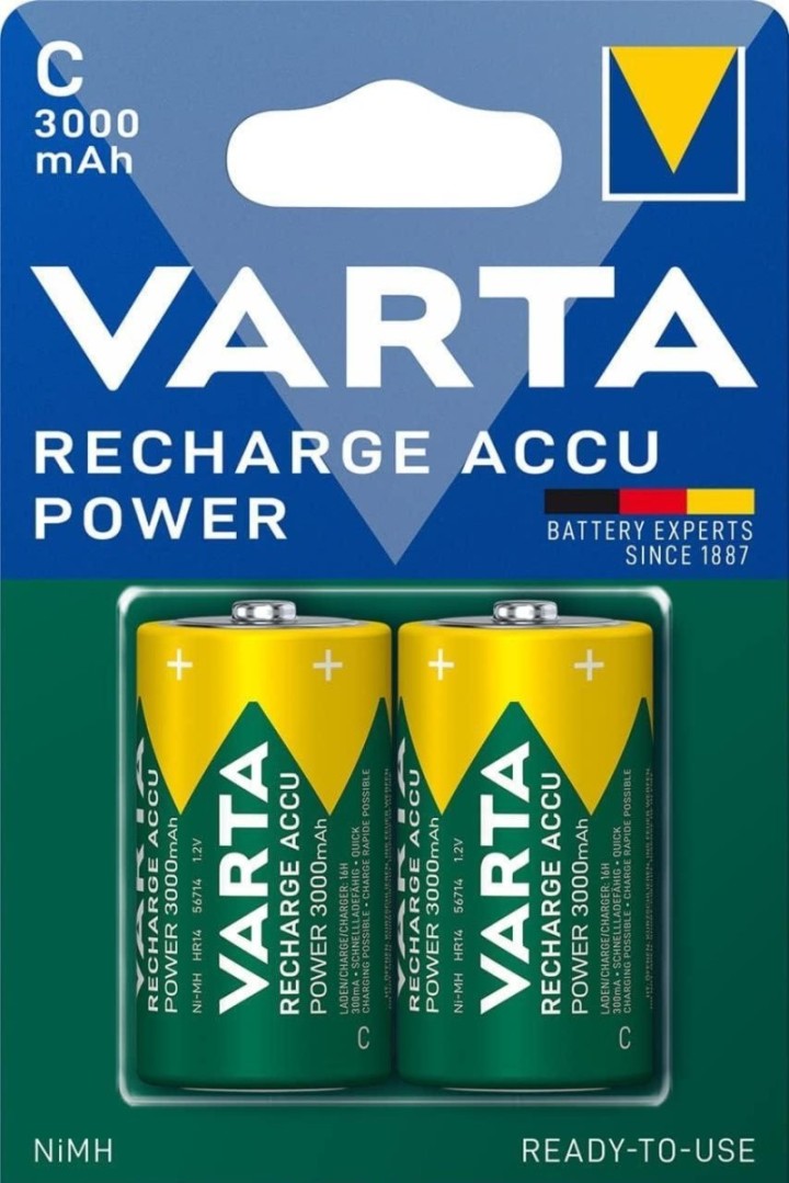 bl. 2 pilas varta recarg. accu power c 3000mah