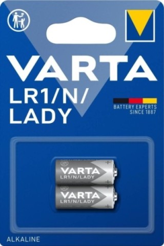blister 2 pilas varta alcalina n/lr1/lady