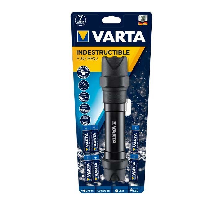 linterna varta indestructible f30 pro