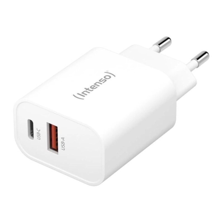 intenso  cargador pared w30acusb a y c negro