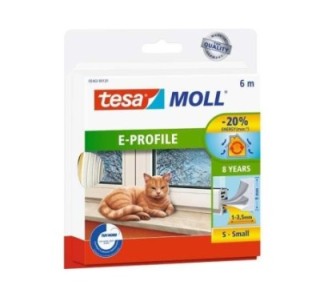 burlete caucho tesa e profile ventana s 6m bl