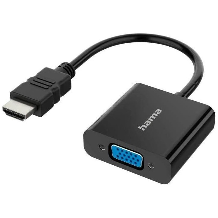 adaptador hama hdmi a vga 00200343