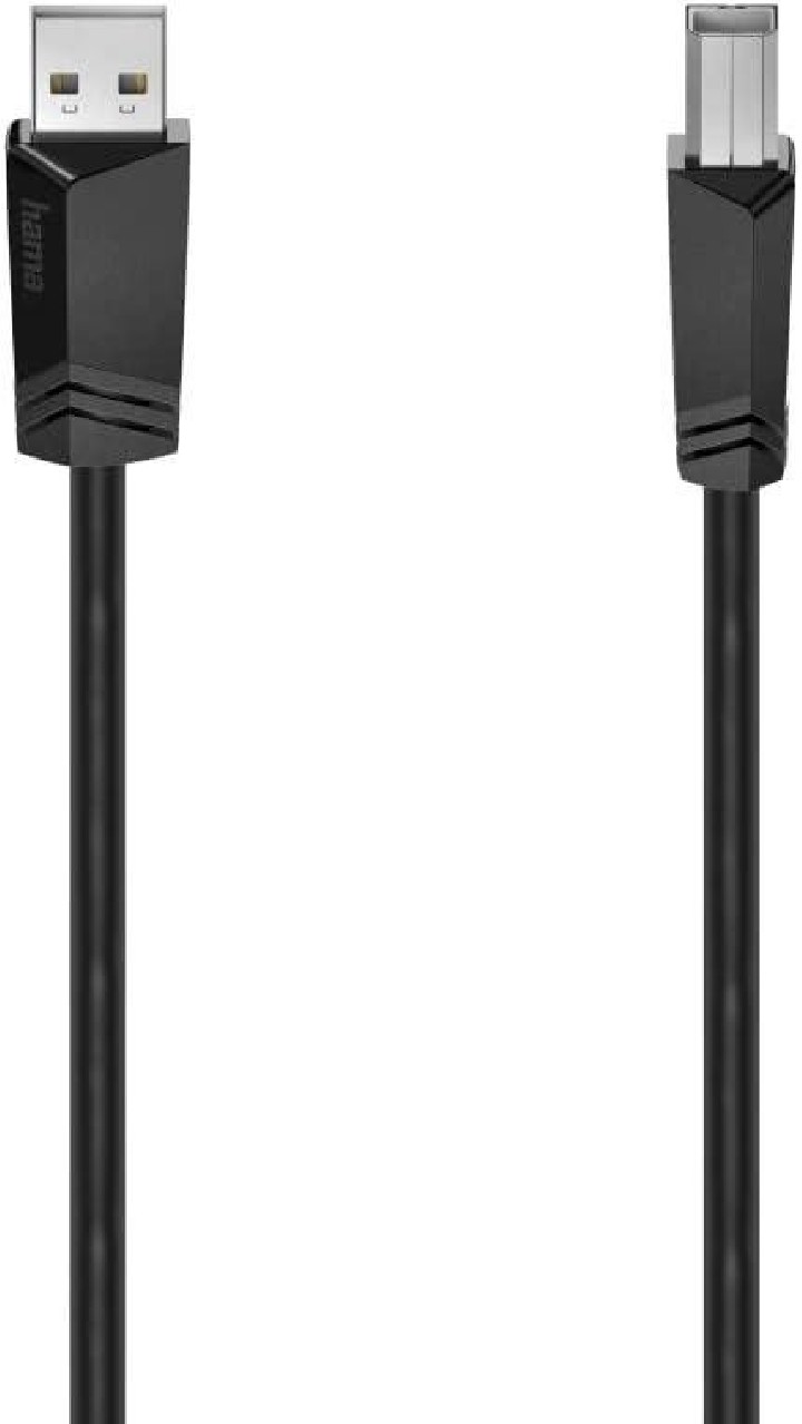 cable hama impresora usb 2.0 a b 3m