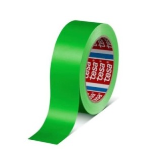 cinta selladora tesa pvc 50mmx66m verde