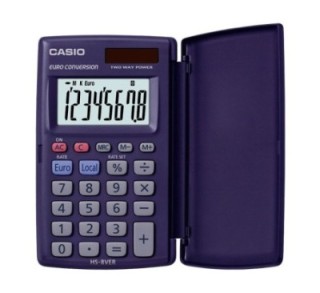calculadora casio bolsillo 8 dig hs 8vera