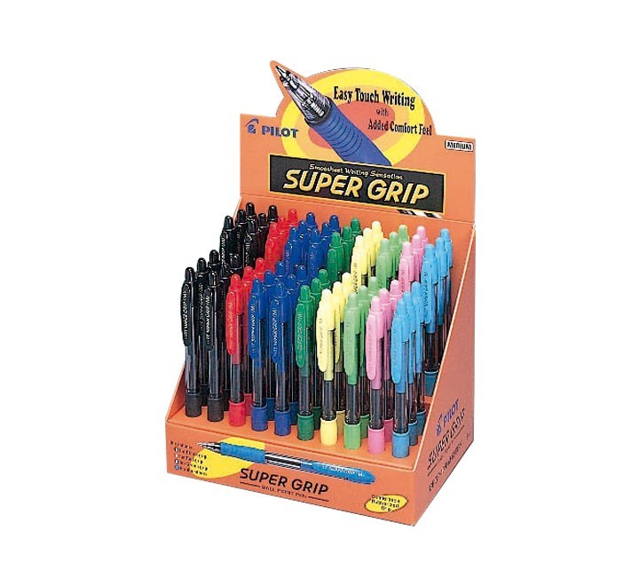 desc.  exp. 60 boli pilot supergrip surtido