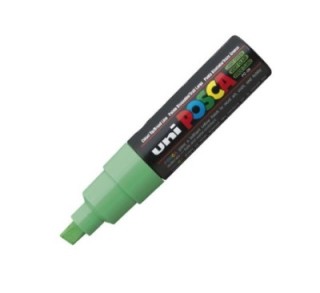 marcador uni ball posca pc8k 8.0mm verde cl