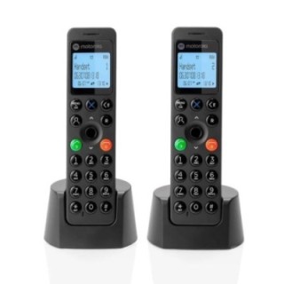 motorola dot202 tel?fono dect duo negro