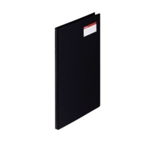 carp. miniclip esselte a4 c/pinza lat+tapa negro