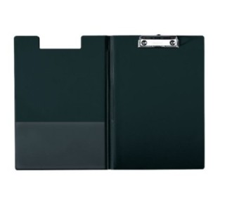 carp. miniclip esselte fo c/pinza sup+tapa negro
