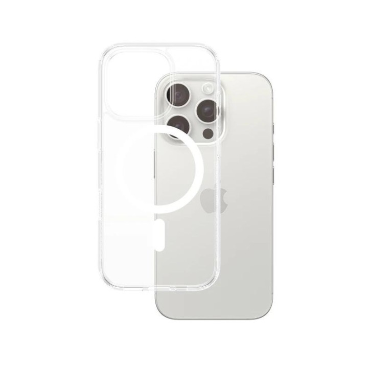 panzerglass case con white magsafe iphone 16 pro