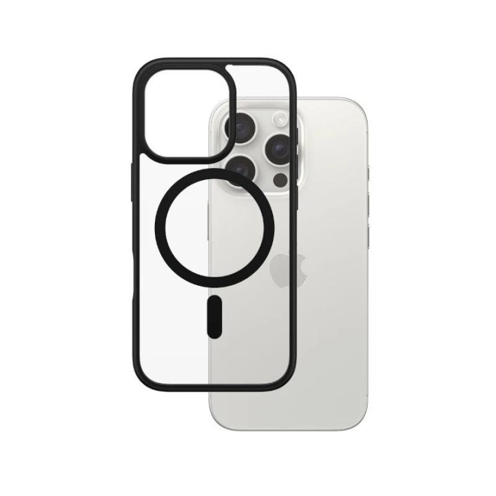panzerglass case con black magsafe iphone 16 pro