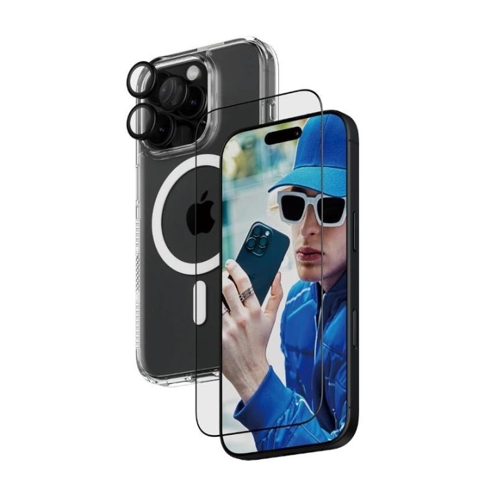 panzerglass 3 in 1 bundle protec. iphone 16 pro