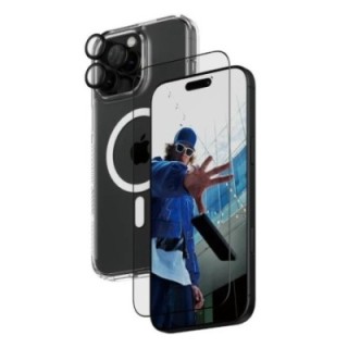 panzerglass 3 in 1 bundle protec. iphone 16pro max