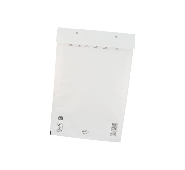 c.100 bolsas acolch 220x340 granel 16 blanco