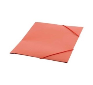 carp. plastico solap+gomas a4 rojo ev5g02ro